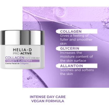 Helia-D Pro Active Collagen crema de fata sporirea elasticității tenului - imagine 3